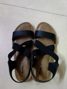 Black Strappy Sandals