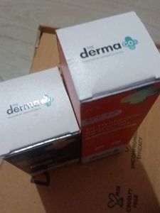 The Derma Co (Sunscreen &amp; serum)