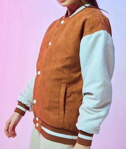 BEWAKOOF Teddy Bear Varsity Jacket