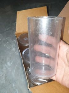 Apex Clear Glass Tumbler Set 6