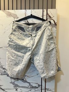 Men's Printed Casual Shorts- 38