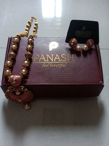 Pink Necklace Set