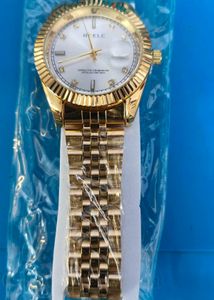 Gold Tone Luxury Watch