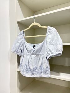 Zara Embroidery Top