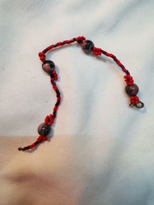 rhodonite Beaded Bracelet