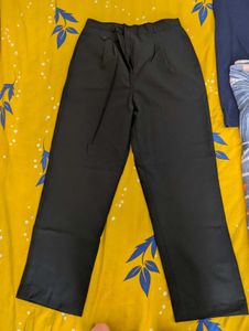 Vintage Black Wide Leg Trousers