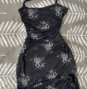 Chic Floral Print Dress