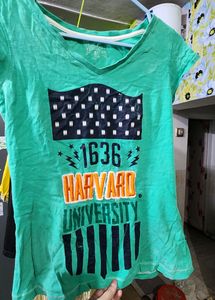 Harvard Top With Embroidery Logo