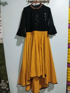 Stylish Up Down Shimmery Party Dress