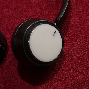 Black over-ear Y2K Headphones-
