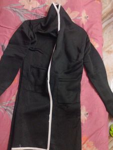 Black Long Cardigan