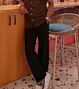 Straight Fit Black Denim Jeans