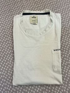 WROGN White Casual T-Shirt
