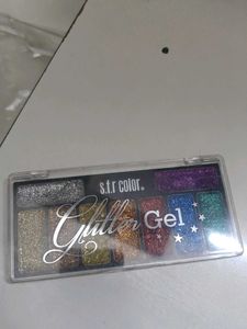 SFR Color Glitter Gel Palette