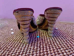 New Bridal Embellished Party Heels