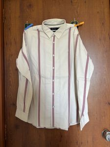 Nautica Men's Striped Button-Down Shirt