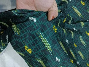Stylish 👗Green Printed Kurta