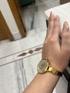 Michael Kors Watch - Gold mirror copy