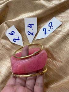 Free Ring with Resin Bangle Set