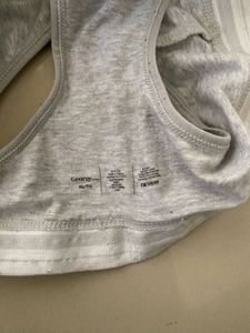 Grey Athletic Leggings &amp; Sports Bra Set