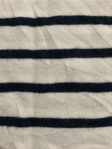 Striped Ruffle Sleeve Top