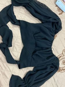 Stylish Sheer Sleeve Top