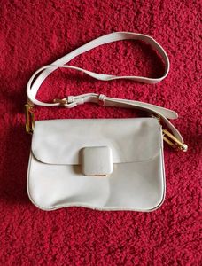 Cream Shoulder Bag