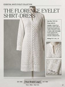 Elegant White Chikankari short dress