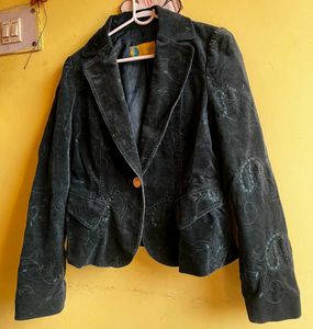 Dark Aesthetic Blazer💚