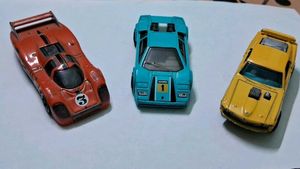 Hot Wheels Set Of 3 Retro Racer Cars