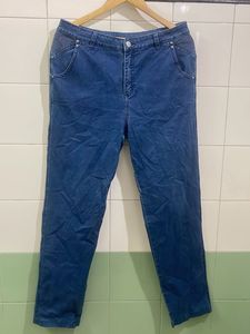 Blue Denim Jeans with Embellished Pockets