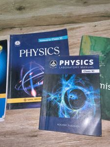 class 11 science books (physics and chem)