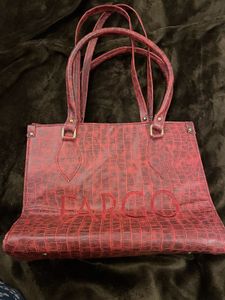 Maroon bag