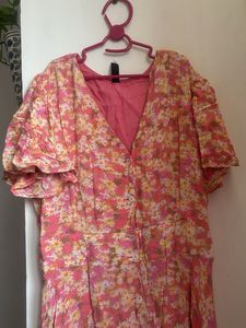 Floral Print Midi Dress