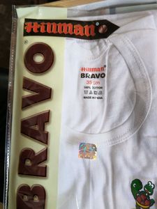 Kids White Vest - Pack of 4