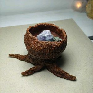 Organic Rustic Crystal Holder