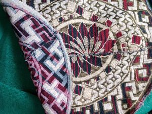 Boho Fabric Swatch Collage