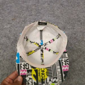 Billabong Graphic Graffiti style fitted cap