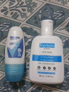 Rexona Deodorant & Renon Face Wash