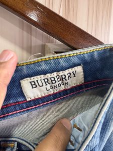 Burberry London Blue Washed Denim Skinny Jeans