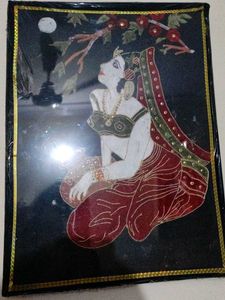 Exquisite Indian Woman Wall Art