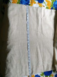 Embroidered Cream Kurta