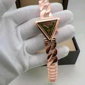GUESS Rose Gold Chain Watch