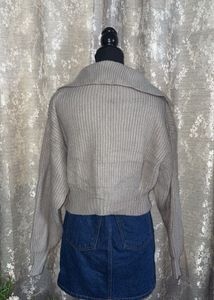 Cozy Knit Collared Sweater