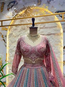 Stunning Embellished Lehenga Choli Set