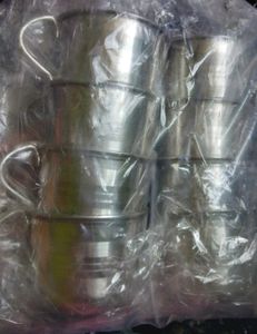Steel coffee and Tea cups