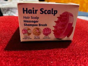 Hair Scalp Massager Shampoo Brush New Wdt Tag