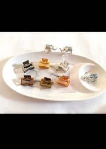 Set of 6 Cute Hair Claw Clips