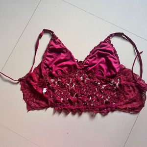 Crocheted Lace Bralette