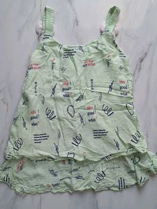 Cute Pastel Green Top